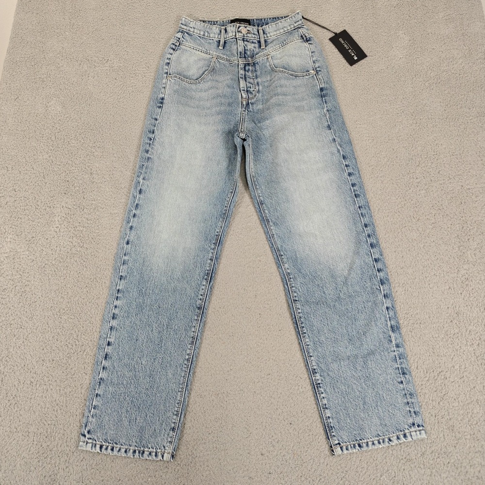 Black Orchid Vintage Double Yoke Jean Womens 26 Blue Tough Love High Rise Denim